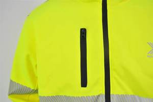 Chaleco de Seguridad Reflectante de Alta Visibilidad para Hombre, Talla Grande, Uniforme de Trabajo de Poliéster - Product Image 3