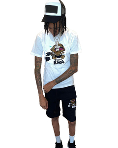 Short et T-shirt 2022 coton pour hommes, ensemble deux pièces style de rue populaire d'été 100% personnalisé pour hommes - Product Image 1