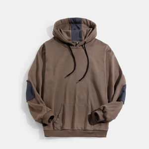 Sudadera con capucha de peso pesado para hombre, ropa de calle de alta calidad con logotipo personalizado, moda de invierno, técnicas teñidas lisas - Product Image 1