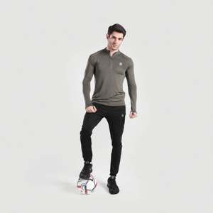 เสื้อคอเต่า GAI Sporty สีเทา ทรงปกติ สำหรับฤดูใบไม้ร่วง - Product Image 4