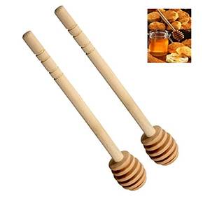 Cuchara de Miel de Madera con Diseño Elegante y Mango de Acrílico para Uso en el Hogar y la Cocina, Práctica para Regalos - Product Image 2