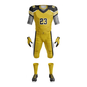 Venta al por mayor Mejor Precio de secado rápido uniforme de fútbol americano hecho en fábrica ligero uniforme de fútbol americano - Product Image 2