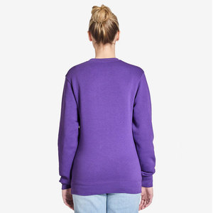 Sudadera Lisa de Forro Polar Unisex al por Mayor, Sudadera Barata para Hombre, Sudadera Morada Sublimada para Hombre - Product Image 3