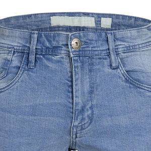 Pantalones Cortos Largos de mezclilla de estilo informal para mujer, pantalones cortos largos de mezclilla simples y lisos, pantalones cortos largos de mezclilla de Material de calidad premium para hombre - Product Image 6