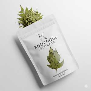 Hojas de Neem puras recolectadas y secas de forma natural para su uso en jardinería, cuidado de la piel, cuidado de mascotas y aplicaciones domésticas de la India - Product Image 1