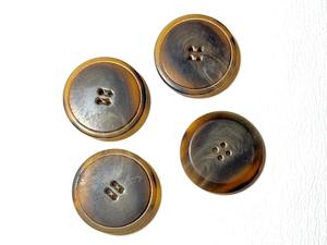 Botones de Cuerno de Búfalo Natural al por Mayor, Acabados y Coloridos para Accesorios de Ropa, Alta Calidad - Product Image 2