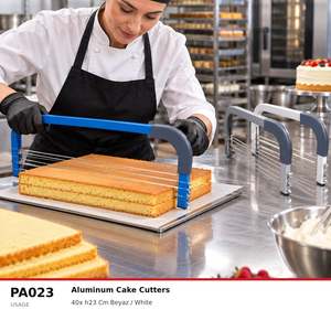 Fida Sponge <b>Cake</b> <b>Cutter</b>, <b>Cake</b> <b>Cutter</b> Aluminum - White 40 - Product Image 5