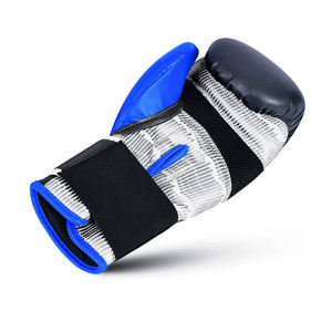 Guantes de boxeo de cuero de alta calidad para adultos Estiramiento Impermeable 6oz 8oz 12oz Tamaños para Kick Boxing y Punching - Product Image 5