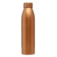 Botella de Agua de Cobre Puro de 0.95L con Acabado Mate, Tapa Antiderrames, Asa de Transporte, Ecológica, Unisex, Anticorrosiva - Product Image 3