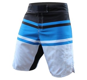 กางเกงขาสั้น MMA สำหรับผู้ชายดีไซน์ตามสั่งกางเกงสำหรับต่อสู้กางเกงต่อยมวยผ้าสแปนเด็กซ์ - Product Image 2