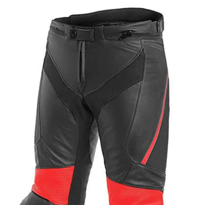 Pantalon en cuir sur mesure pour la course Moto de bonne qualité en cuir de vache de course et pantalon en cuir samtex à quatre voies - Product Image 4
