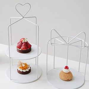 แท่นโชว์เค้กแบบมือจับโลหะ - Product Image 2