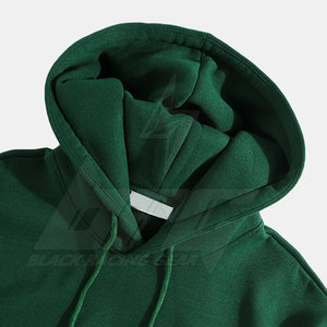 Dernier modèle Sweats à capuche d'hiver en molleton uni grande taille pour hommes, polyester/coton respirant, fabriqué au Pakistan - Product Image 3