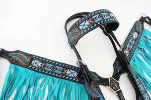 Serre-tête et plastron sculptés à la main au meilleur prix - Product Image 4