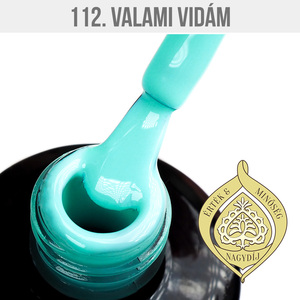 UV LED Gel Polish Color - Made in EU-CPNP-Azul-Gel Polish 112 - Something Cheerful 12ml - Mystic Nails - Product Image 2
