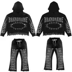 Survêtements décontractés pour hommes de qualité supérieure, best-seller, écologiques, couleur unie, 100% coton, respirants, confortables, rapides - Product Image 5