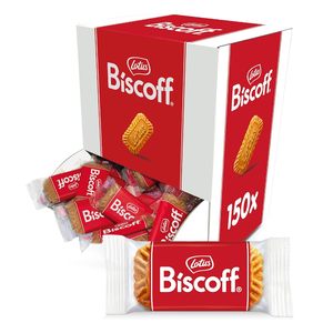 Biscuits Lotus Biscoff – Biscuits caramélisés – 150 biscuits emballés individuellement – Vegan, 0,2 once (paquet de 150) - Product Image 2