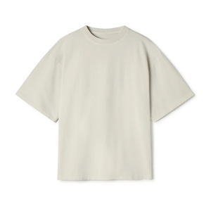 Hot Deal <b>Men's</b> Oversized T-<b>Shirt</b> Luxury Heavy Cotton 100% Knitted Drop Shoulder Graphic Custom Streetwear Casual Style Long - Product Image 6