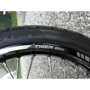 Strisce Adesive per Ruote Moto Triumph Tiger 800 XCx 2018-2020, Dimensioni 17-21mm - Product Image 2