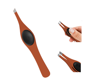 Pinzas de Cejas de Acero Inoxidable Ecológicas de Alta Calidad con Punta Puntiaguda y Etiqueta Personalizada, Herramientas de Depilación, Precio al por Mayor - Product Image 6