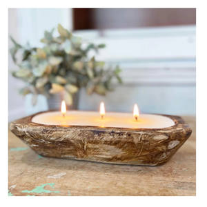 Bols à bougie de soja mangue de taille personnalisée dernière conception unique pièce maîtresse de table de bureau à domicile décorer les plats et les assiettes - Product Image 5