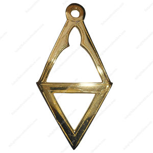 JOAQUIN DE MAISONNIERE DE L'ORDRE ROYAL DE ÉCOSSE, BIJOUX DE MAISONNIERE POUR ÉTOLE CRIMSON - COULEUR DORÉE, VÊTEMENT CÉRÉMONIEL - Product Image 1