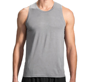 Chaleco de gimnasio de algodón 100% profesional al por mayor para hombres, camisetas sin mangas informales de estilo informal de punto transpirable de tendencia superior - Product Image 3