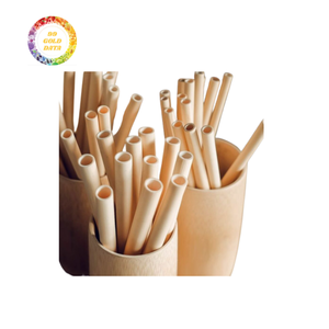 Pajitas de bambú reutilizables con estuche protector y cepillo de limpieza: una alternativa ecológica y práctica a las pajitas de plástico - Product Image 6