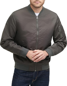 Men's High Quality Winter Bomber <b>Jacket</b> <b>Lightweight</b> Canvas Latest Design Online Sale Embroidery Decoration New <b>jacket</b> for men - Product Image 1