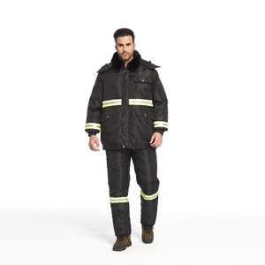 Combinaison de travail isolante de qualité supérieure pour hommes, idéale pour les activités de plein air par temps froid, coupe-vent, résistante aux températures jusqu'à -20 degrés. - Product Image 3