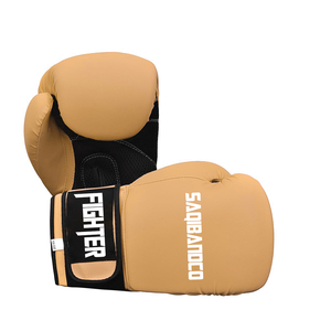 10 oz Fabricantes Custom Duty Leather Pu Guantes de boxeo Punzonado Guantes deportivos para entrenamiento Equipo DE BOXEO - Product Image 4