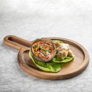 Vente en gros plateaux de restauration en bois nouveau design plateau de service en bois pour présentoir à fruits et gâteaux - Product Image 2