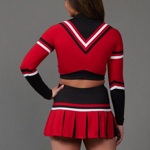 Customized Sleeveless Cheerleading Uniform Set Online Sale of Printed <b>Cheer</b> <b>Leader</b> <b>Outfit</b> with OEM Service Available - Product Image 2