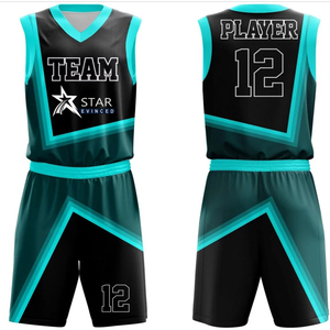 Precio razonable uniforme de baloncesto OEM impreso a rayas multicolor cómodo transpirable directo de fábrica ropa deportiva - Product Image 4
