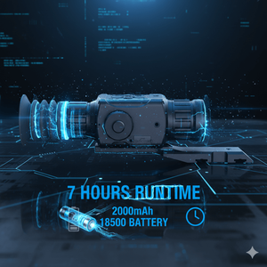 WOLF 6M Wärmebildkamera mit Entfernungsmesser 640x512 (50Hz) Langstrecken-Erkennung Infrarot-Nachtsichtmonokular für Outdoor-Jagd - Product Image 2