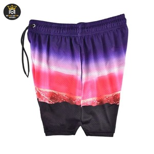 Pantalones cortos personalizados para correr, ropa de calle atlética, pantalones cortos deportivos por sublimación - Product Image 4