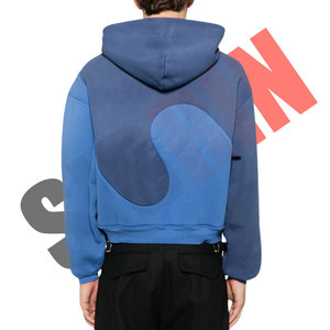 Bas quantité minimale de commande fabriqué en usine dernière conception unisexe pull à capuche conception personnalisée sweat décontracté et de haute qualité sweat à capuche - Product Image 4