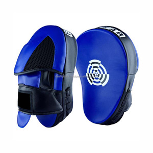 OEM Boxing <b>Focus</b> Mitts Custom Leather Punch <b>Pads</b> Professional MMA Training <b>Focus</b> <b>Pads</b> Supplier - Product Image 3