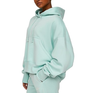 Ensemble de survêtement à capuche pour femmes avec logo personnalisé ODM Ensemble de survêtement de haute qualité 100% coton Jogger Suit Plus Size et caractéristiques de maternité - Product Image 3