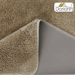 พรมเช็ดเท้ากันลื่น DarianA พรีเมียม รุ่นโมเดิร์น เป็นมิตรกับสิ่งแวดล้อม ซักได้ พร้อมแผ่นรองกันลื่นด้านหลัง ทำจากยาง ความหนาปานกลาง ผลิตจากโพลีเอสเตอร์ 100% - Product Image 3