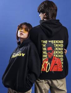 Sudadera con capucha con gráfico unisex, ajuste cómodo informal con estampados de personajes de moda, Sudadera con capucha de gran tamaño personalizada para hombres y mujeres - Product Image 5