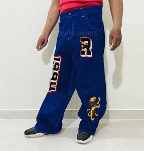 Jeans de Mezclilla Personalizados de Alta Calidad para Hombre, Corte Recto, Ecológicos, Transpirables, Tallas Grandes, Color y Logotipo Personalizables - Product Image 2