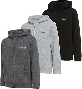 Sudadera con Capucha y Cremallera Completa para Hombre con Logotipo Personalizado, de Algodón y Forro Polar, Chaqueta Casual Estilo Urbano, Proveedor Mayorista OEM ODM - Product Image 1