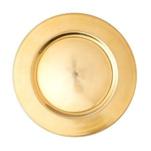 Assiette de table vintage en or, design antique, pour la restauration d'hôtel - Product Image 4