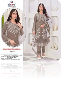 Traje Tradicional Pakistaní para Mujer, Kurti Shalwar Kameez, Estilo Étnico Indio, Elegante, Cómodo, para Fiesta - Product Image 3