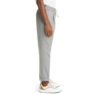 Pantalones Jogger Casuales Personalizados de Alta Calidad para Hombre, de Algodón y Lona, con Cordón, Transpirables, Ecológicos, con Logotipo de Tu Marca - Product Image 3