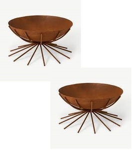 Vente en gros Cheminées à bois Bol à feu BBQ Foyer rustique en fonte - Product Image 1