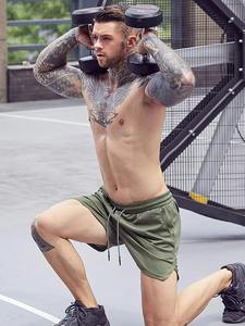 กางเกงขาสั้นผ้าลูกฟูกสำหรับผู้ชายเอวสูงน้ำหนักเบาสวมใส่สบายระบายอากาศได้ดี2025 - Product Image 6