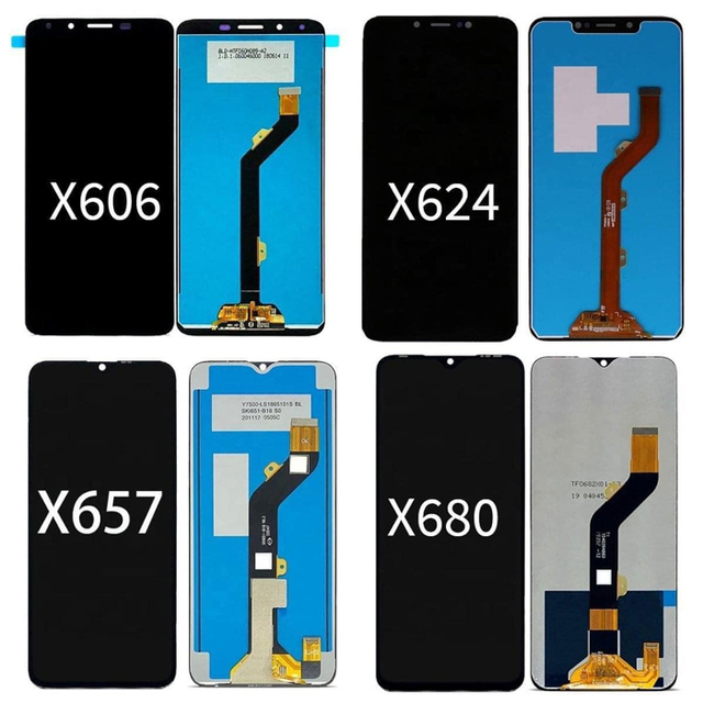 LCD Screen for Infinix X627 X650 X652 X653 X655 X657 X659 X626 X624 X680 X688 X682 X689 Screen Replacement for Infinix Display