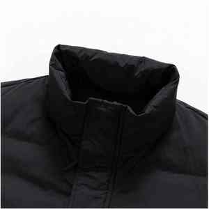 Meilleur fournisseur en ligne Veste matelassée Veste d'hiver Vente en gros Personnalisée Fermeture éclair avec tissu 100% polyester Veste matelassée pour hommes - Product Image 3